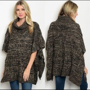 🎉LAST TWO!!🎉 Super Cozy Sweater Poncho
